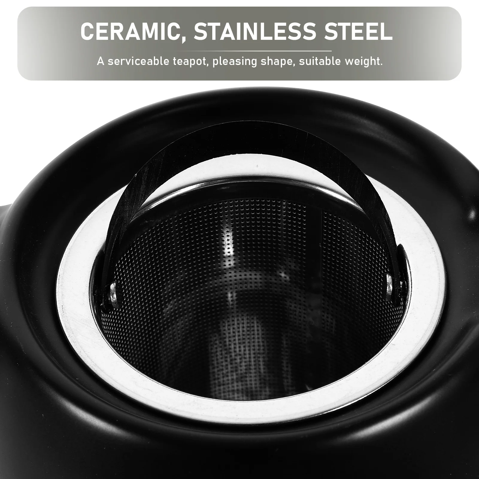 Ceramic Teapot with Strainer Infuser Tea Kettle for Home Office Use Heat Resistant Portable Tea Making Pot Chinese Style Kungfu
Ceramic Teapot with Strainer Infuser Tea Kettle for Home Office Use Heat Resistant Portable Tea Making Pot Chinese Style Kungfu