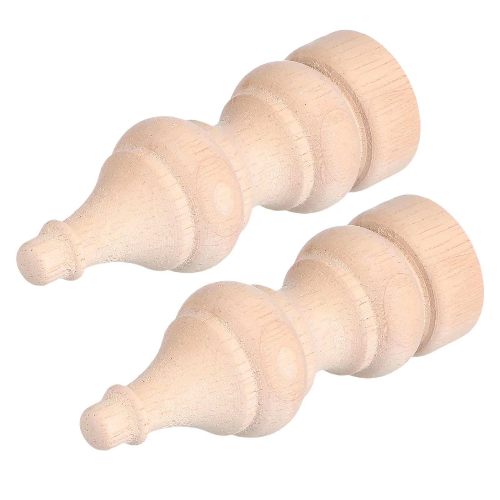 2Pcs Unpainted Unfinished Wood Craft Spindles Natural Solid Wood Roman Style Column for Interior Decoration Home Decor
2Pcs Unpainted Unfinished Wood Craft Spindles Natural Solid Wood Roman Style Column for Interior Decoration Home Decor
