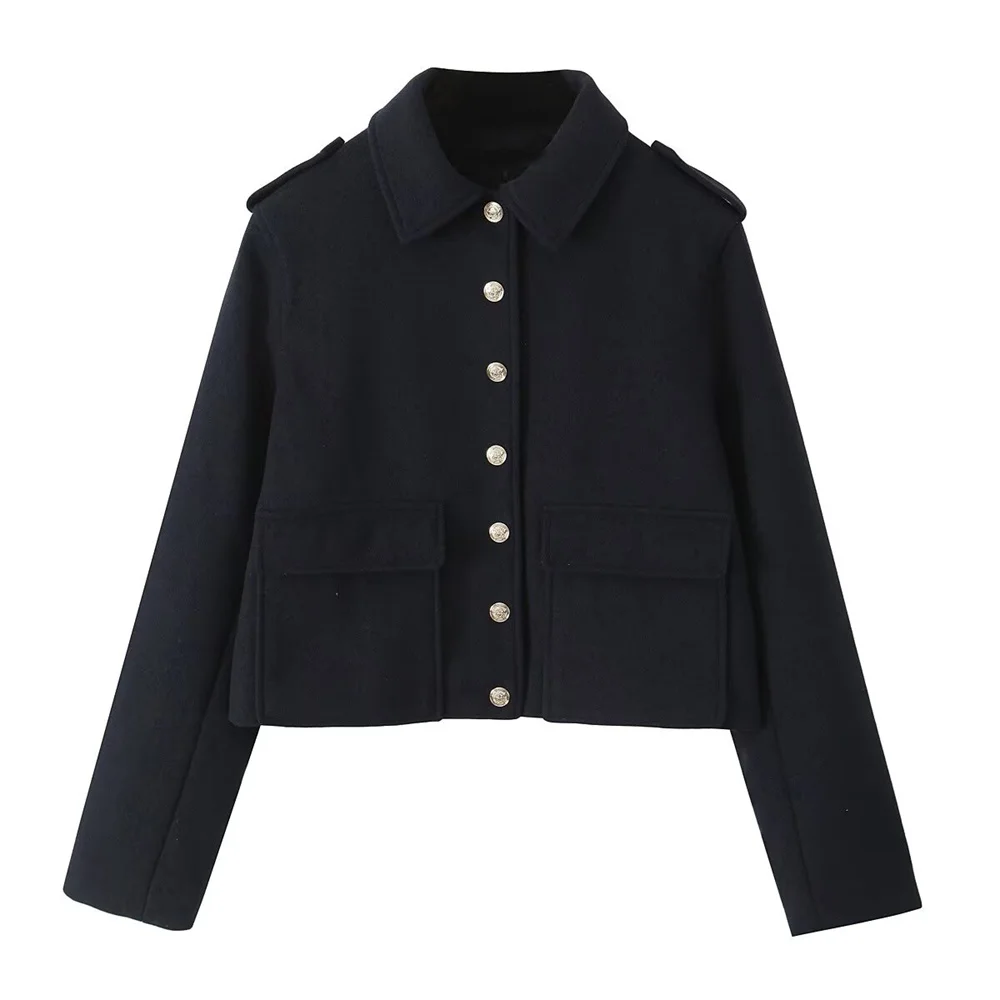Taop&Za Autumn New Product Women's Style Versatile Fashion Soft Collar Long Sleeve Solid Color Jacket Coat
Taop&Za Autumn New Product Women's Style Versatile Fashion Soft Collar Long Sleeve Solid Color Jacket Coat