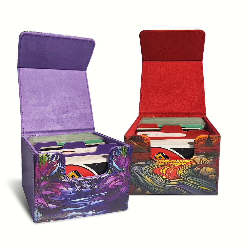 The new horizontal printed waterproof suitable for various card storage boxes suitable for single sets of cards with more than 1
The new horizontal printed waterproof suitable for various card storage boxes suitable for single sets of cards with more than 1