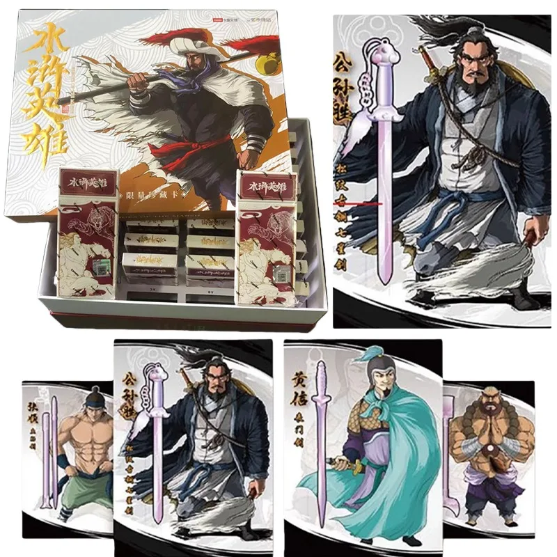 Card Fun Water Margin Heroes Cards Lassic Intangible Cultural Heritage Series Collectible Cards Rare108 Stars of Liangshan
Card Fun Water Margin Heroes Cards Lassic Intangible Cultural Heritage Series Collectible Cards Rare108 Stars of Liangshan
