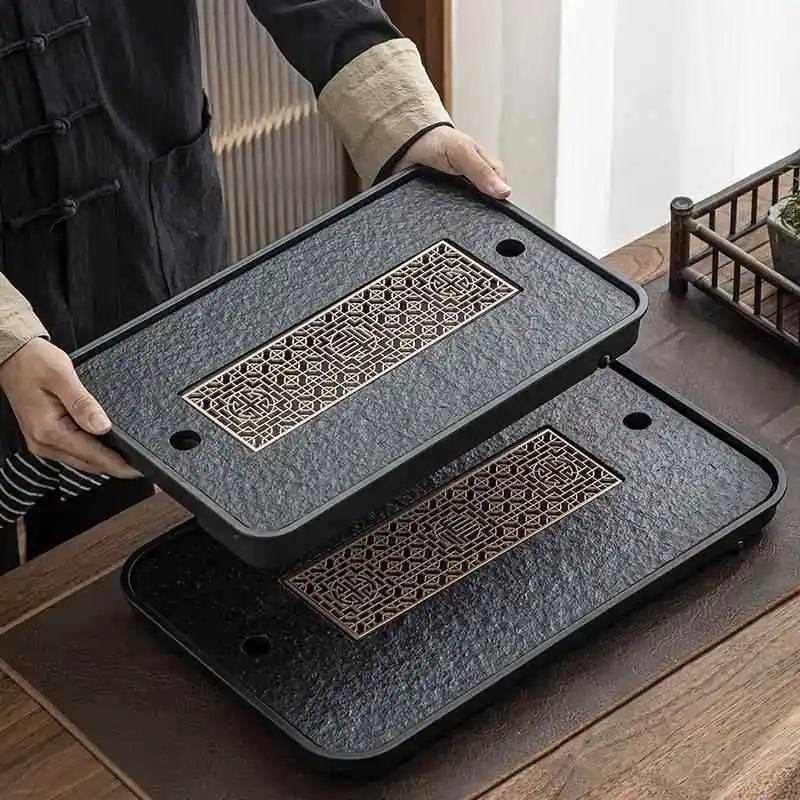 Утолщенный чайный поднос из нержавеющей стали для домашнего использования, новинка 2026 года, многофункциональный чайный столик с дренажем, маленький чайный столик для сушки и раскладывания чая
Утолщенный чайный поднос из нержавеющей стали для домашнего использования, новинка 2026 года, многофункциональный чайный столик с дренажем, маленький чайный столик для сушки и раскладывания чая