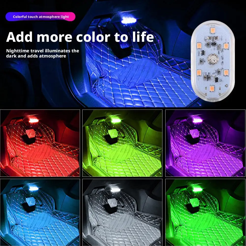 Mini Car LED Light USB Charging Interior Lamp For Armrest Box Touch Magnetic Reading Lamp Foot Light Car Roof Light Read Li H0U7
Mini Car LED Light USB Charging Interior Lamp For Armrest Box Touch Magnetic Reading Lamp Foot Light Car Roof Light Read Li H0U7