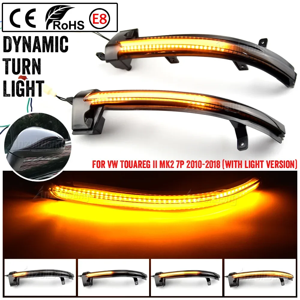 Suitable for Volkswagen Touareg II MK2 7P 2010-2018 rearview mirror LED flow turn signal light
Suitable for Volkswagen Touareg II MK2 7P 2010-2018 rearview mirror LED flow turn signal light