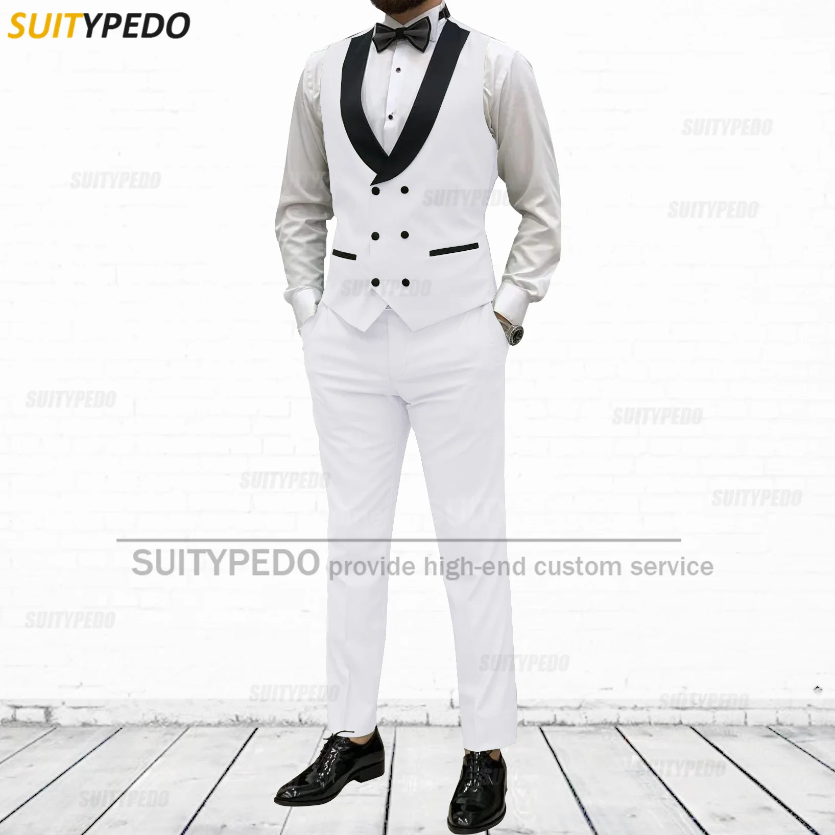 Fashion White Suit for Men 2 Pieces Slim Fit Prom Wedding Suit Vest Pants Waistcoat Set Formal Tuxedos for Men ( Vest + Pants )
Fashion White Suit for Men 2 Pieces Slim Fit Prom Wedding Suit Vest Pants Waistcoat Set Formal Tuxedos for Men ( Vest + Pants )