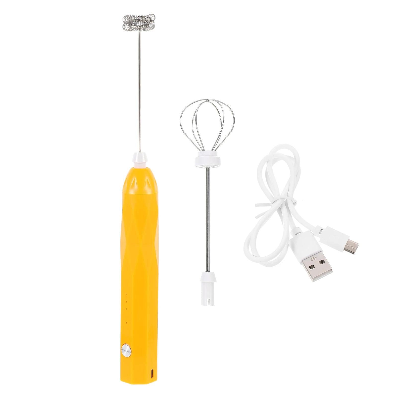 Electric Frother Blender Yellow Stainless Steel Handheld Coffee Mixer for Home Bars Picnics Parties Whisk Safe
Electric Frother Blender Yellow Stainless Steel Handheld Coffee Mixer for Home Bars Picnics Parties Whisk Safe