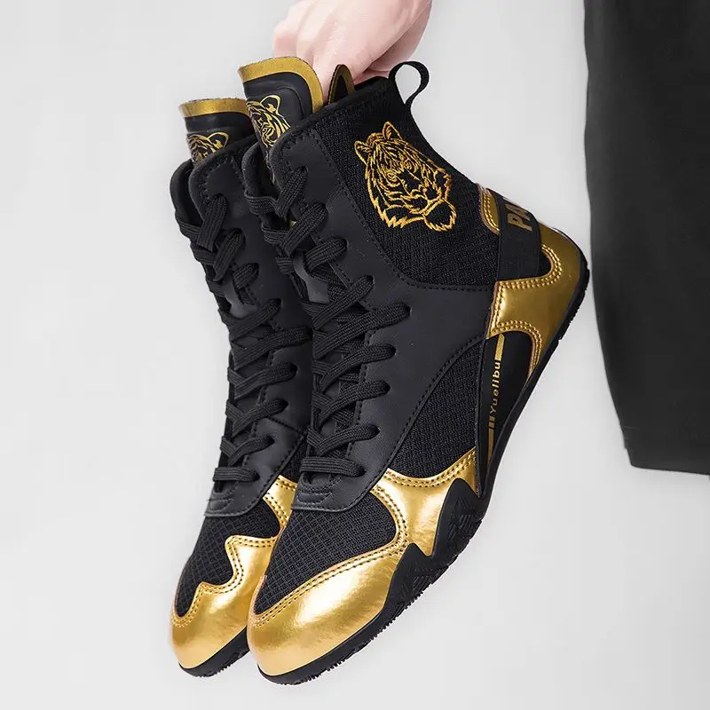 2025 Hot Sale Wrestling Shoes Unisex Indoor Large Size Boxing Boots Men's Women's Quality Boxing Fighting Boots
2025 Hot Sale Wrestling Shoes Unisex Indoor Large Size Boxing Boots Men's Women's Quality Boxing Fighting Boots