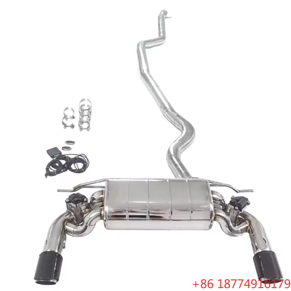 OBM High Performance Valved Sport Exhaust System for F30 340i B58 3.0T 2014+ SS304 Muffler Valvetronic
OBM High Performance Valved Sport Exhaust System for F30 340i B58 3.0T 2014+ SS304 Muffler Valvetronic