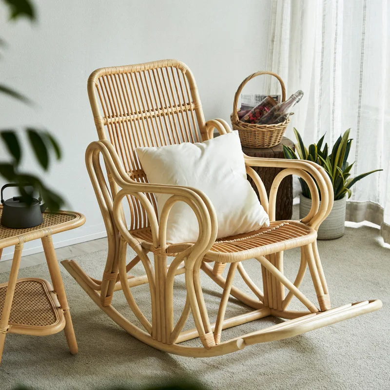 New Chinese lounge chair, real rattan lunch break lounge chair, hand-woven rattan , home simple plant rattan rocking ,
New Chinese lounge chair, real rattan lunch break lounge chair, hand-woven rattan , home simple plant rattan rocking ,