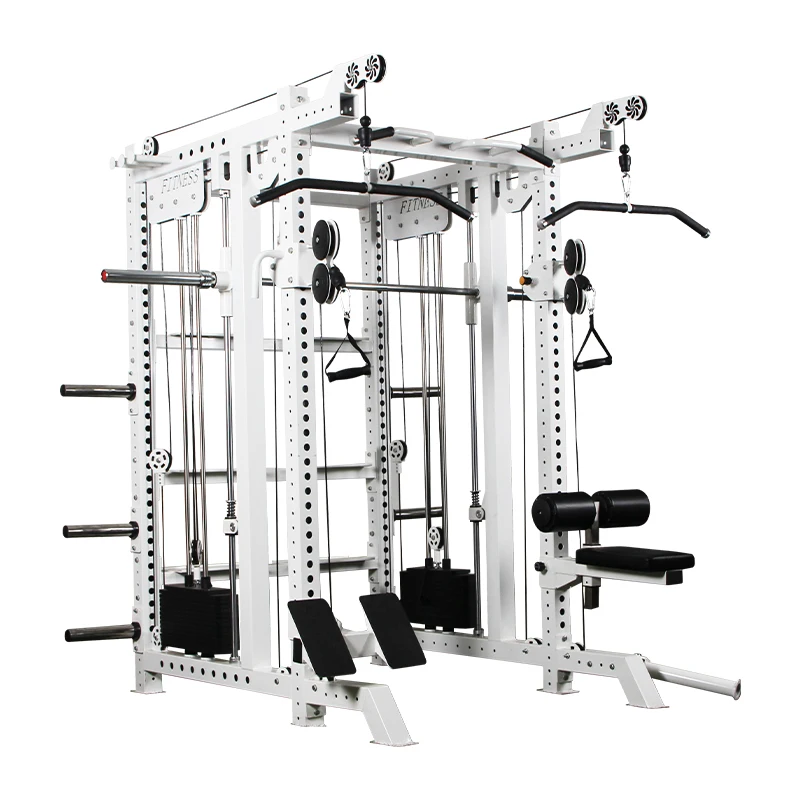 New Design Commercial Fitness Equipment Power Squat Gym Smith Multi-Function Rack Machine
New Design Commercial Fitness Equipment Power Squat Gym Smith Multi-Function Rack Machine