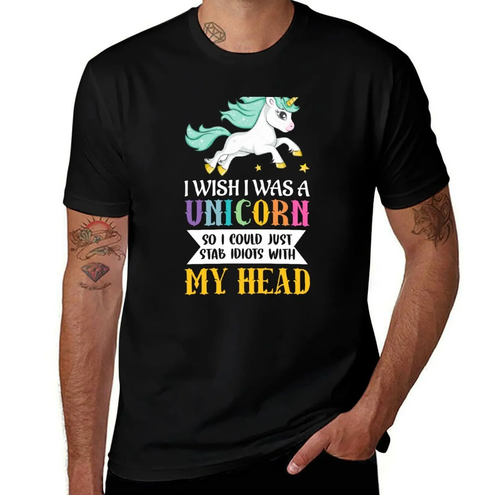 I Wish I Was A Unicorn T-Shirt Basic Solid Tee for Daily Use
I Wish I Was A Unicorn T-Shirt Basic Solid Tee for Daily Use