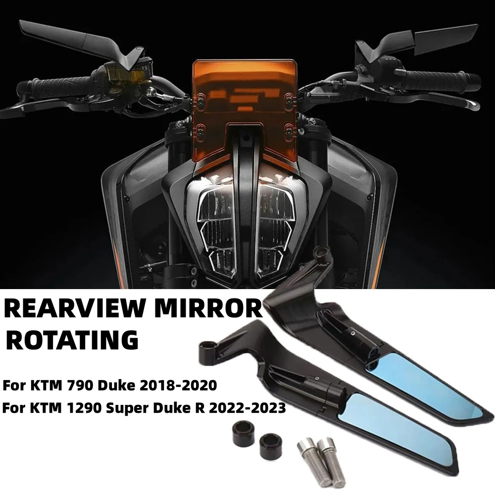 New Motorcycle Wing Rearview Mirror Accessory Is Suitable For KTM 790 Duke 2018-2020 1290 Super Duke R 2022-2023
New Motorcycle Wing Rearview Mirror Accessory Is Suitable For KTM 790 Duke 2018-2020 1290 Super Duke R 2022-2023
