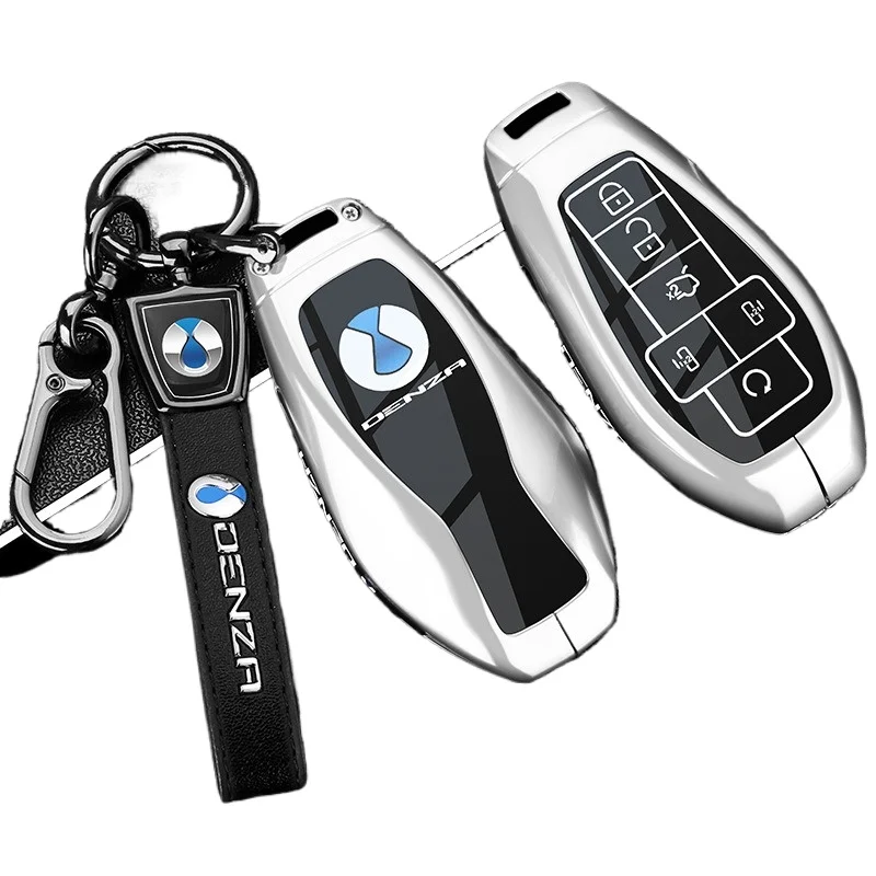 Premium Zinc Alloy Card Key Cover Case for Denza D9 DMi (2022-2025) - Protective Metal Card Shell Key Bag Chain
Premium Zinc Alloy Card Key Cover Case for Denza D9 DMi (2022-2025) - Protective Metal Card Shell Key Bag Chain
