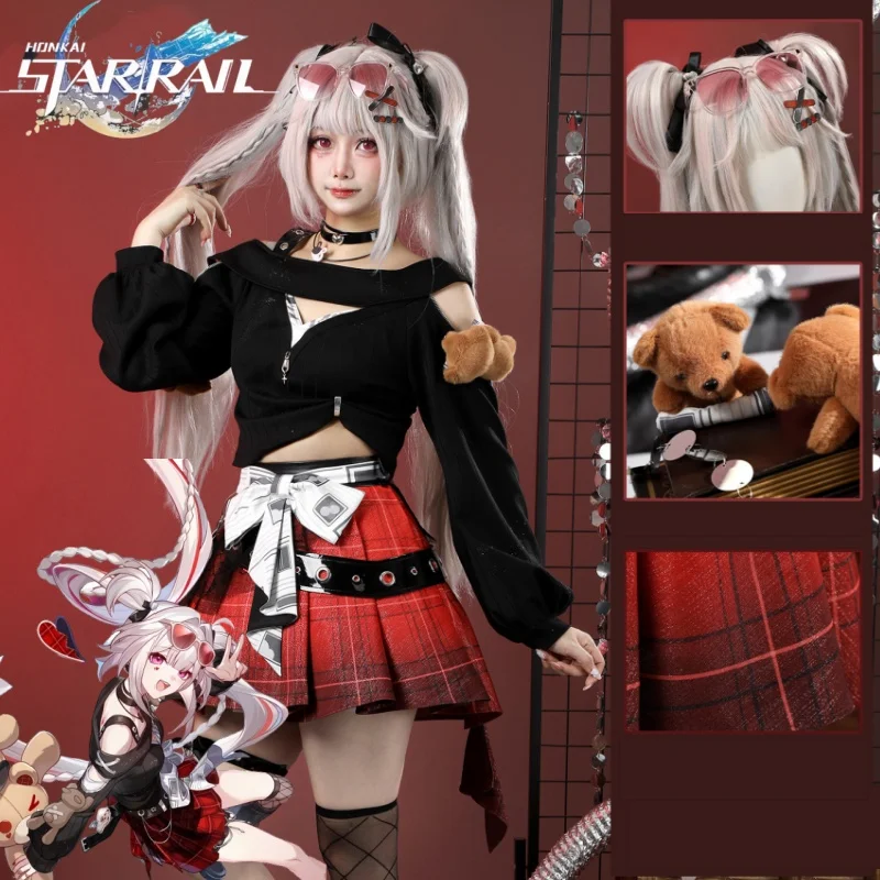 Spark Sweet Dream Radio Cosplay Outfit Game Honkai Star Rail Spark Cos Suit Daily Suit Cute Skirt for Women Comic Con Party
Spark Sweet Dream Radio Cosplay Outfit Game Honkai Star Rail Spark Cos Suit Daily Suit Cute Skirt for Women Comic Con Party