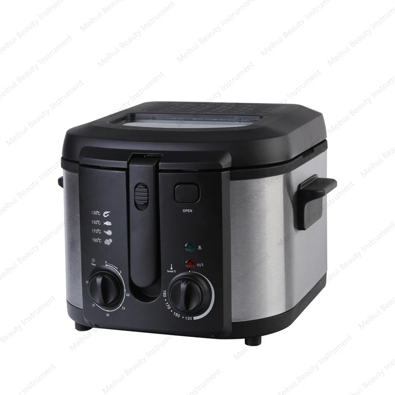 Мощная электрическая фритюрница со съемным вкладышем, домашняя коммерческая фритюрница с куриными отбивными, картофелем фри
Мощная электрическая фритюрница со съемным вкладышем, домашняя коммерческая фритюрница с куриными отбивными, картофелем фри