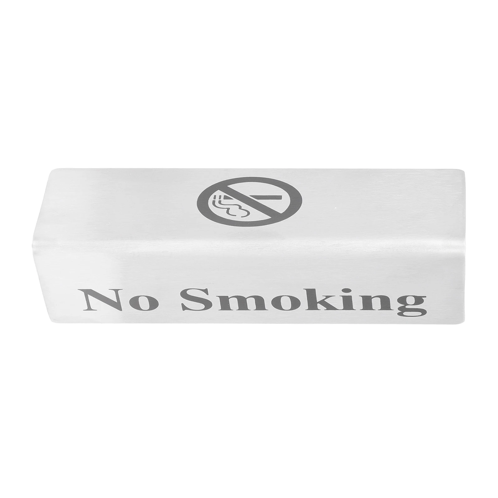 Non Smoking Sign Stainless Steel Double Side Non-smoking Tent Indicator for Business Desk Traffic Safety No Smoking Symbol
Non Smoking Sign Stainless Steel Double Side Non-smoking Tent Indicator for Business Desk Traffic Safety No Smoking Symbol