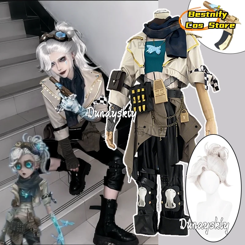 Martha Behamfil Coordinator Cosplay Costume Jacket Leather Pants Set Unisex Outfit Game Identity Ⅴ Role-play Wig Shoe Prop Suits
Martha Behamfil Coordinator Cosplay Costume Jacket Leather Pants Set Unisex Outfit Game Identity Ⅴ Role-play Wig Shoe Prop Suits