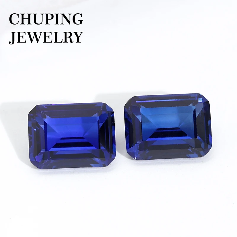 Hot Sale Emerald Shape Lab Royal Blue Flame Melted With AGL Certificate Loose Royal Blue Gemstones For Earrings Jewelry Making
Hot Sale Emerald Shape Lab Royal Blue Flame Melted With AGL Certificate Loose Royal Blue Gemstones For Earrings Jewelry Making