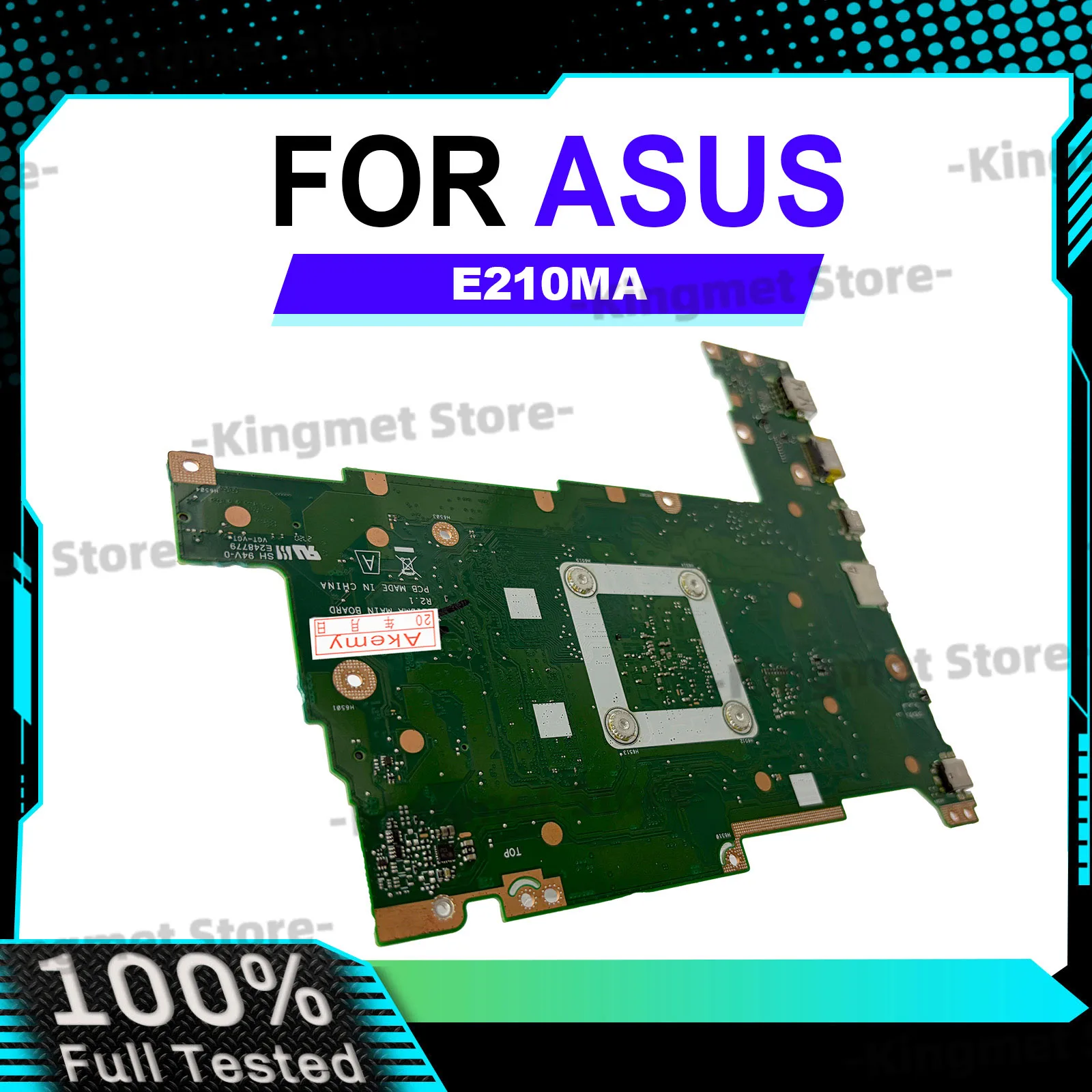 E210MA Laptop Motherboard For ASUS EeeBook E210M E210MAB E210MA Notebook Mainboard With N4020 N5000 N5030 CPU 100% tests OK
E210MA Laptop Motherboard For ASUS EeeBook E210M E210MAB E210MA Notebook Mainboard With N4020 N5000 N5030 CPU 100% tests OK