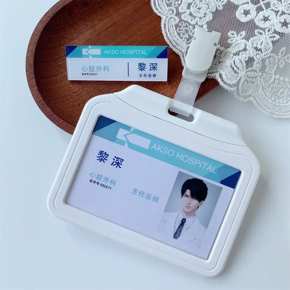 Anime Zayne Love and Deepspace Cosplay Fashion Brooch Display Name Badge Ornament Cartoon Accessory Business Work Card Gift
Anime Zayne Love and Deepspace Cosplay Fashion Brooch Display Name Badge Ornament Cartoon Accessory Business Work Card Gift