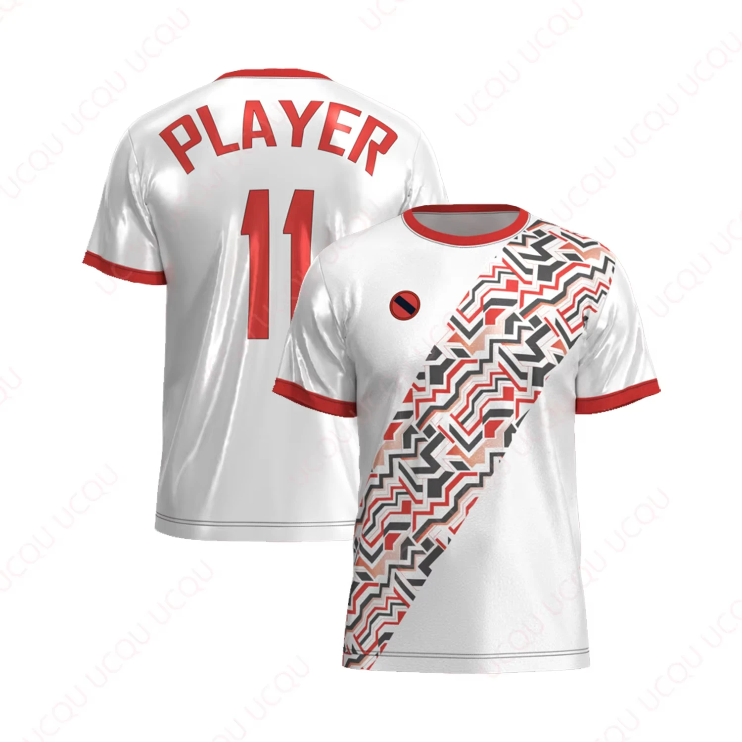 25-26 Concept Red White Jersey Player-11 Открытый впитывающий пот быстросохнущий футбольный трикотаж Летняя классическая повседневная свободная футболка
25-26 Concept Red White Jersey Player-11 Открытый впитывающий пот быстросохнущий футбольный трикотаж Летняя классическая повседневная свободная футболка