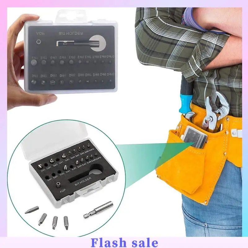 A06R 22 Piece Damaged Screw Extractor Kit, Easy Removal Stripped Screw Extractor Kit, Made Of H.S.S. 4341 , Hardness 62-63Hrc
A06R 22 Piece Damaged Screw Extractor Kit, Easy Removal Stripped Screw Extractor Kit, Made Of H.S.S. 4341 , Hardness 62-63Hrc