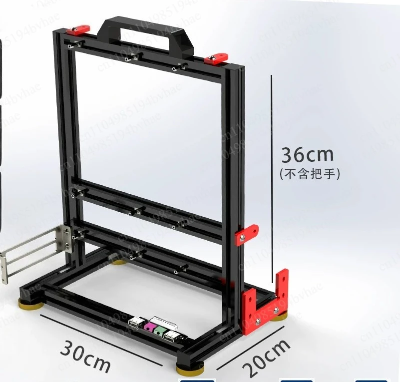 Open chassis personalized ITX desktop water-cooled MATX aluminum alloy creative vertical graphics card
Open chassis personalized ITX desktop water-cooled MATX aluminum alloy creative vertical graphics card