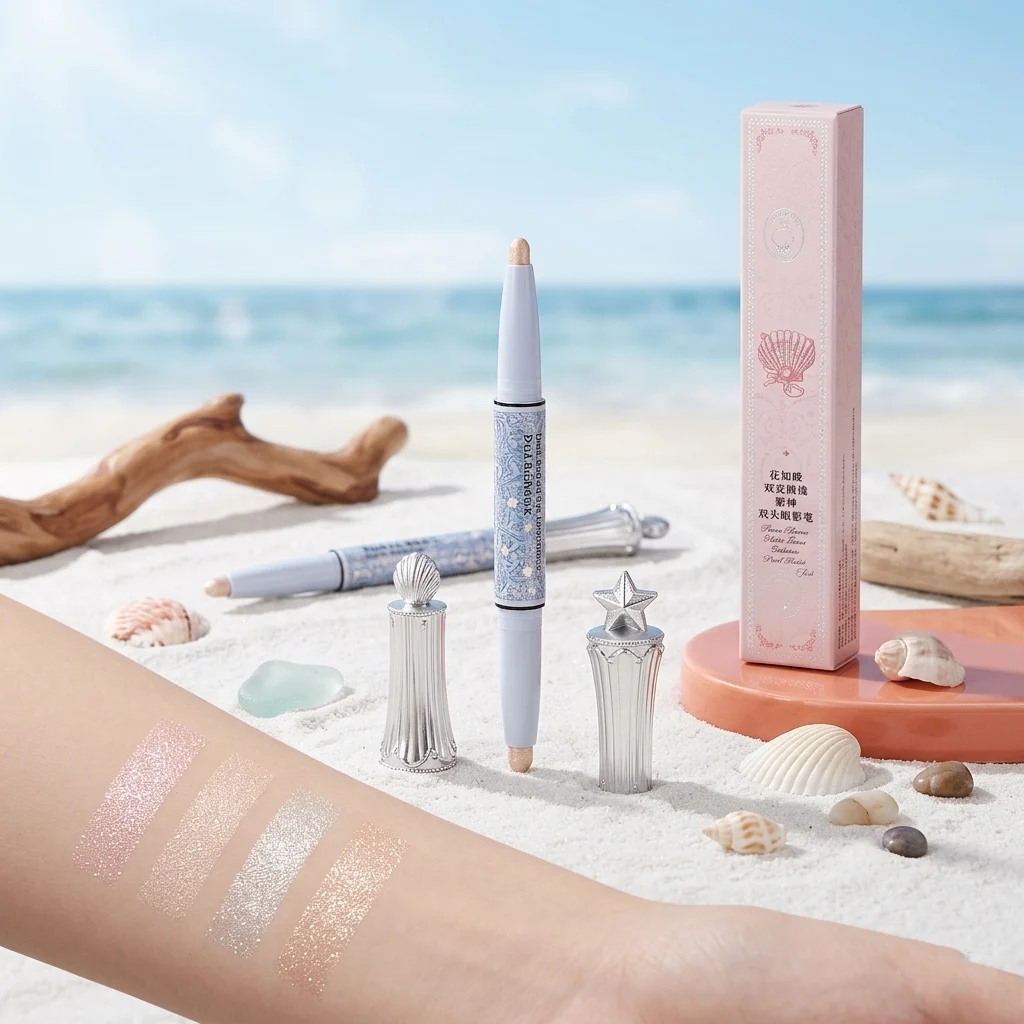Flower Knows Shell's Jewel Dual-Ended Highlighting Stick Mermaid Glow Contour Pen Long Lasting Waterproof Makeup Highlighter
Flower Knows Shell's Jewel Dual-Ended Highlighting Stick Mermaid Glow Contour Pen Long Lasting Waterproof Makeup Highlighter