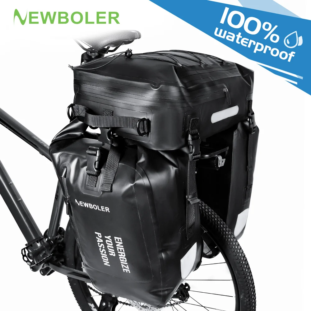NEWBOLER 3in1 Mutifunctional Bike Rear Bag Waterproof Bicycle Shoulder Bag Bike Saddlebag Cargo Rack Pannier Bicycle Accessories
NEWBOLER 3in1 Mutifunctional Bike Rear Bag Waterproof Bicycle Shoulder Bag Bike Saddlebag Cargo Rack Pannier Bicycle Accessories