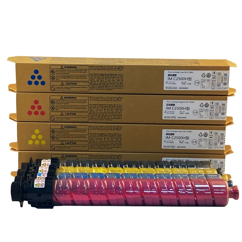 ZHHP CKMY Compatible New Toner Cartridge for Ricoh IM C2000/ IM C2500 Toner Cartridges 842307/842308/842309/842310
ZHHP CKMY Compatible New Toner Cartridge for Ricoh IM C2000/ IM C2500 Toner Cartridges 842307/842308/842309/842310