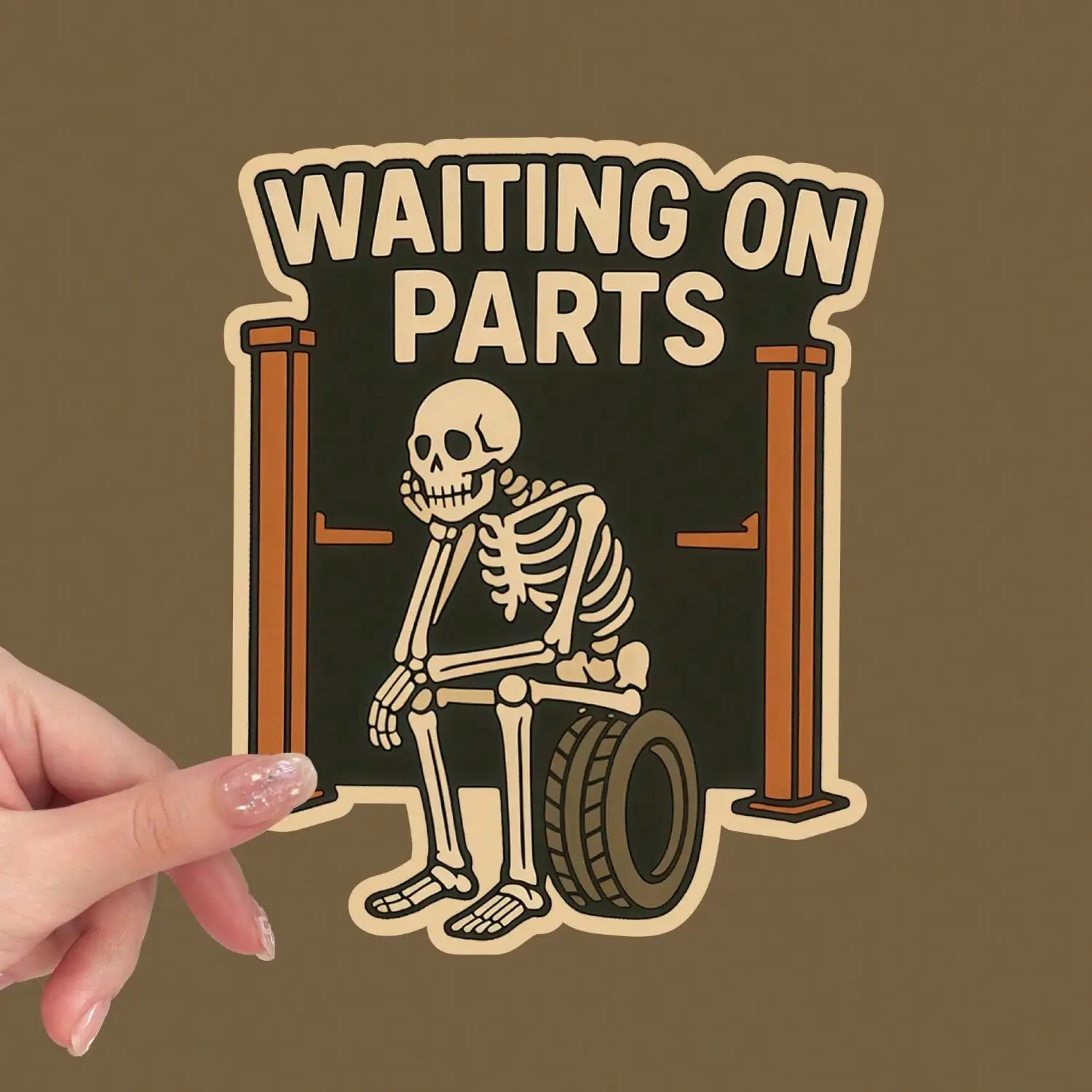 Funny Mechanic Sticker / Waiting On Parts / Vinyl Toolbox Decal, Asymmetrical Shape Self-Adhesive Decals For Laptops, Helmets, Motorcycles, Cars, Guitars, Scooters & Toolboxes, Anime Stickers, Helmet Decals, Laptop Decoration, Scratchresistant Vinyl
Funny Mechanic Sticker / Waiting On Parts / Vinyl Toolbox Decal, Asymmetrical Shape Self-Adhesive Decals For Laptops, Helmets, Motorcycles, Cars, Guitars, Scooters & Toolboxes, Anime Stickers, Helmet Decals, Laptop Decoration, Scratchresistant Vinyl
