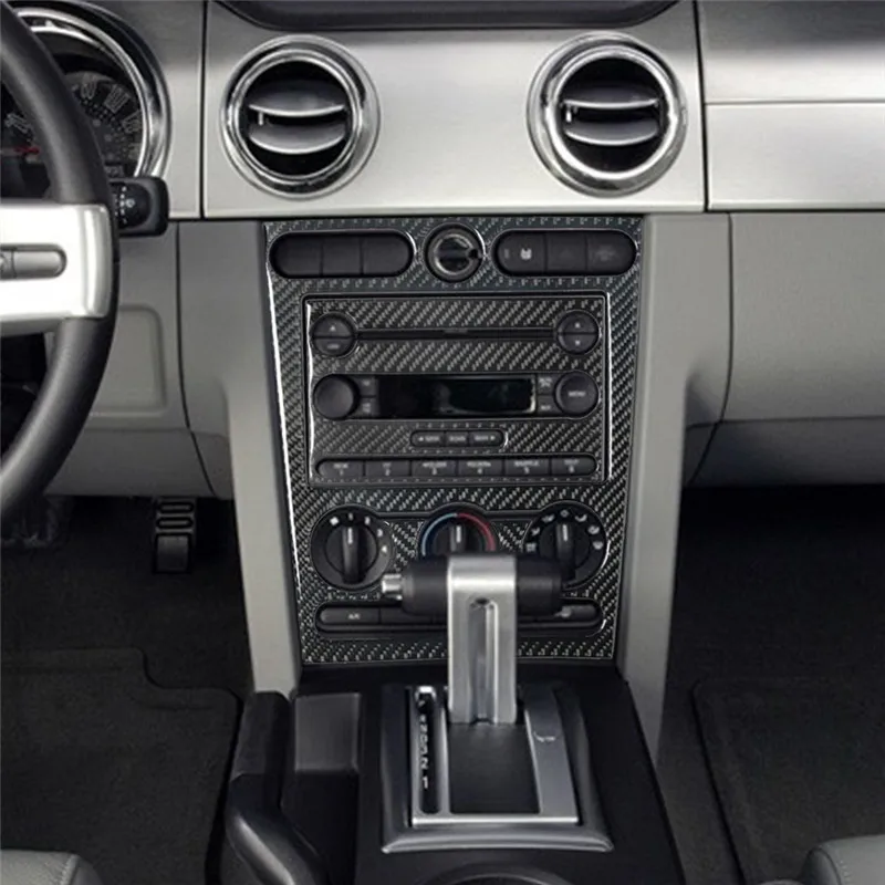 Car Accessories 4Pcs/Set Black Carbon Fiber Center Console Decoration Stickers for Ford Mustang 2005 2006 2007 2008 2009
Car Accessories 4Pcs/Set Black Carbon Fiber Center Console Decoration Stickers for Ford Mustang 2005 2006 2007 2008 2009