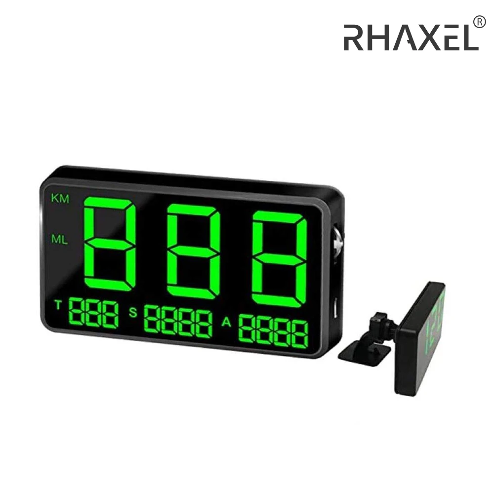 Цифровой GPS HUD-спидометр RHAXEL: дисплей скорости и пробега (MPH), сигнализация превышения скорости, часы для всех транспортных средств (автомобили, суда)
Цифровой GPS HUD-спидометр RHAXEL: дисплей скорости и пробега (MPH), сигнализация превышения скорости, часы для всех транспортных средств (автомобили, суда)