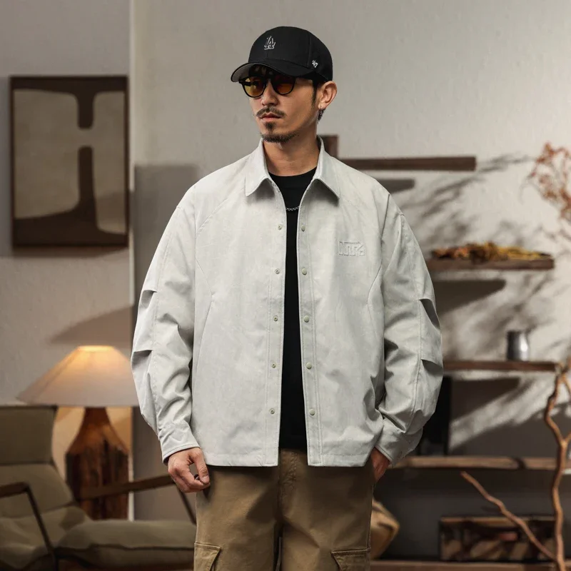 3D Letter Embroidery Coat Men Streetwear Fashion Loose Casual Spring Autumn Varsity Jacket Cityboy Outerwear
3D Letter Embroidery Coat Men Streetwear Fashion Loose Casual Spring Autumn Varsity Jacket Cityboy Outerwear