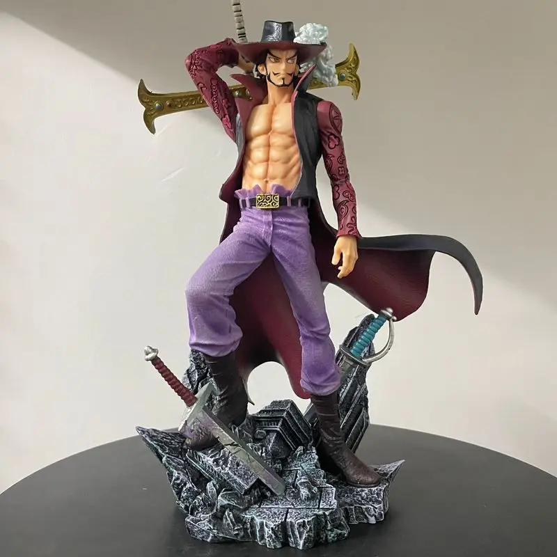 Lx One Piece Dracule Mihawk Shichibukai Swordsman Interchangeable Hands Anime Figure Collectible Model Desktop Decoration
Lx One Piece Dracule Mihawk Shichibukai Swordsman Interchangeable Hands Anime Figure Collectible Model Desktop Decoration