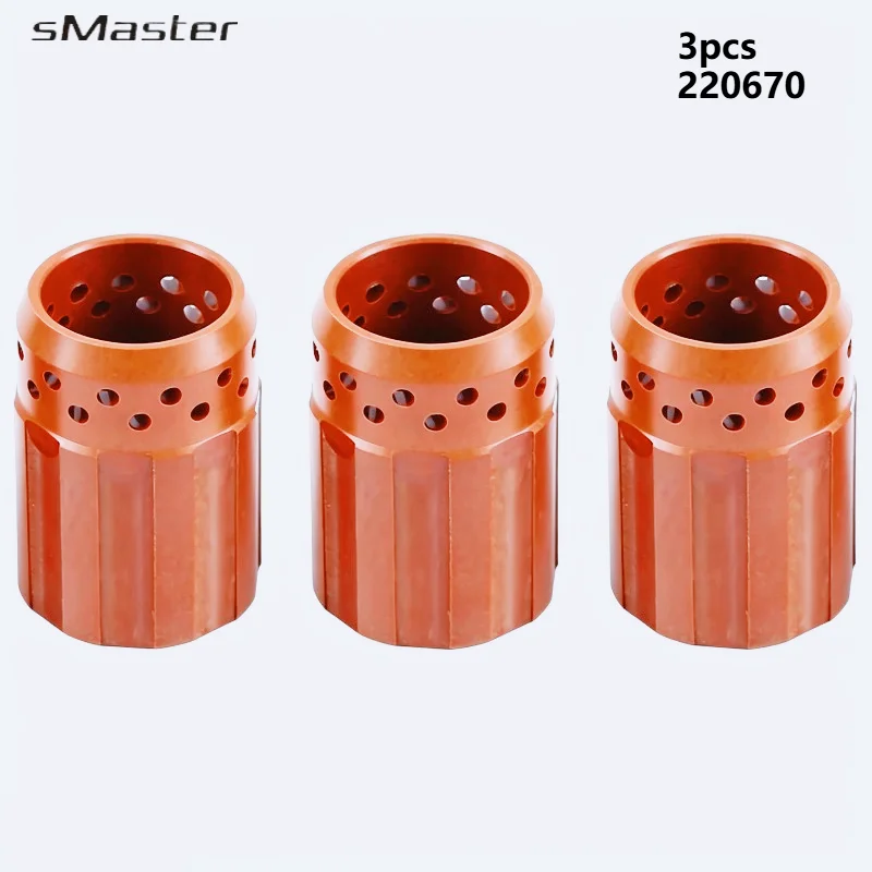 3pcs Swirl Ring 220670 Premium Plasma Consumable, Enhance Cutting Efficiency with 45A Plasma Cutter, 1Pc Replacement
3pcs Swirl Ring 220670 Premium Plasma Consumable, Enhance Cutting Efficiency with 45A Plasma Cutter, 1Pc Replacement