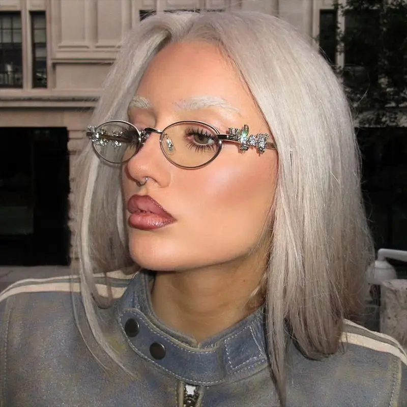 Diamond Design Fashion Brand Vintage Ellipse Metal Frame Sunglases Women Prescription Nearsightedness Glasses -1.5 -2.5 -3.5 -4
Diamond Design Fashion Brand Vintage Ellipse Metal Frame Sunglases Women Prescription Nearsightedness Glasses -1.5 -2.5 -3.5 -4