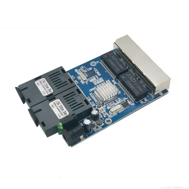Гигабитный трансивер D5BB, коммутатор 4 RJ45 UTP, гигабитное волокно, оптический медиаконвертер, замена платы передачи данных
Гигабитный трансивер D5BB, коммутатор 4 RJ45 UTP, гигабитное волокно, оптический медиаконвертер, замена платы передачи данных