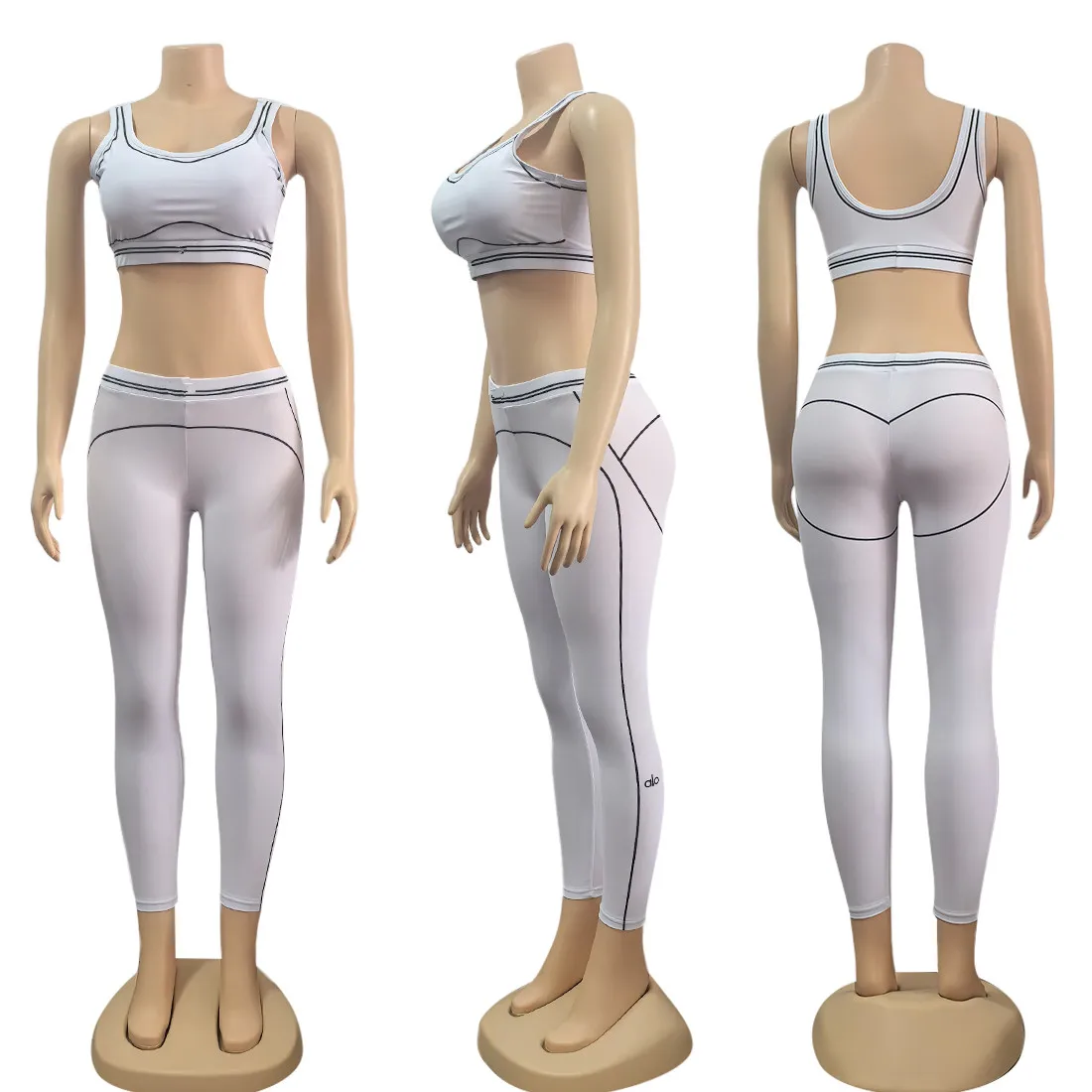Y9006 leggings, yoga fitness tight pants, sports stretch straps bra, Pilates, sexy sportswear, 2 pieces
Y9006 leggings, yoga fitness tight pants, sports stretch straps bra, Pilates, sexy sportswear, 2 pieces