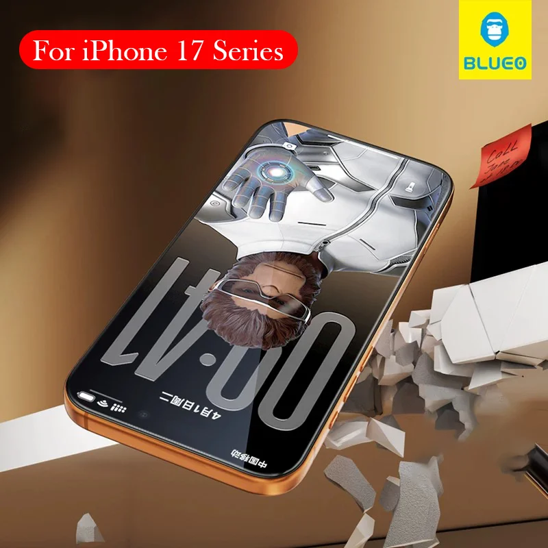 Blueo Anti Blue Light Tempered Glass For iPhone 17 Pro Max Screen Protector for iPhone 16 17 Pro Max
Blueo Anti Blue Light Tempered Glass For iPhone 17 Pro Max Screen Protector for iPhone 16 17 Pro Max