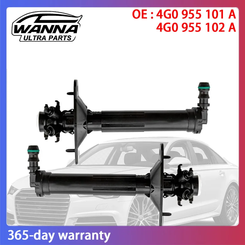 OE Quality 4G0955101A 4G0955102A Left Right Headlight Washer Lift Cylinder Spray Nozzle Jet for Audi A6L A6 S6 RS6 2013-2018
OE Quality 4G0955101A 4G0955102A Left Right Headlight Washer Lift Cylinder Spray Nozzle Jet for Audi A6L A6 S6 RS6 2013-2018