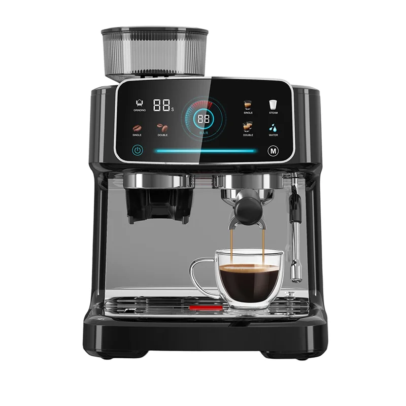 Upgraded Version High-efficiency Extraction High-power Espresso Machine Commercial Household Grinding Coffee Machine
Upgraded Version High-efficiency Extraction High-power Espresso Machine Commercial Household Grinding Coffee Machine