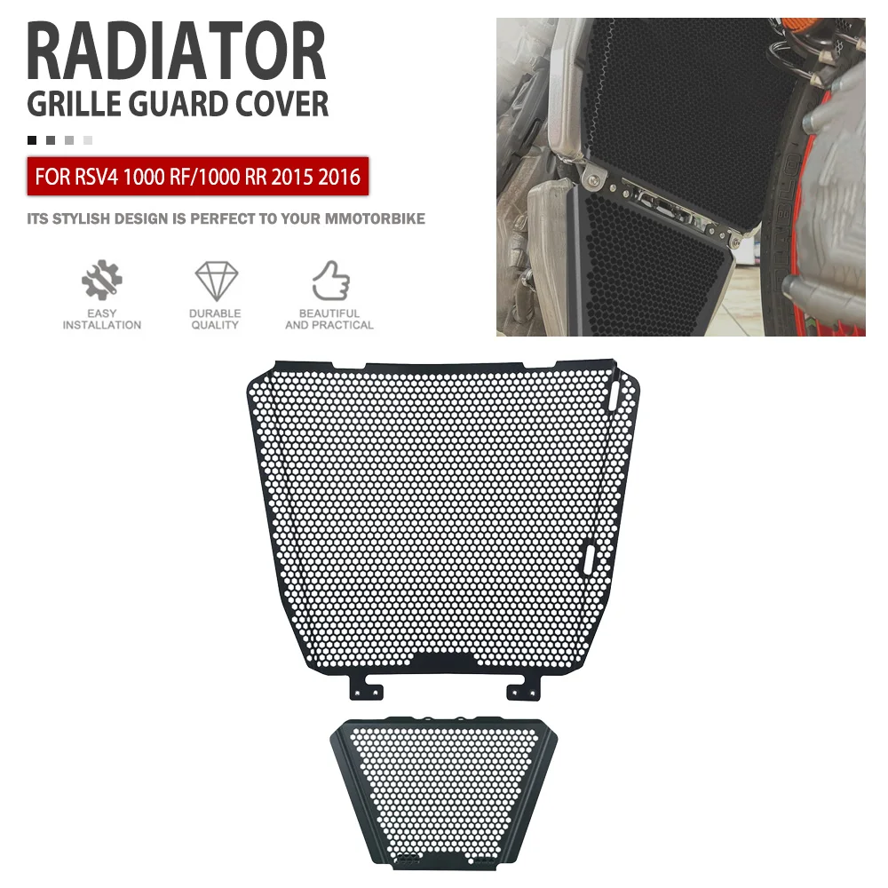 Radiator Guard For Aprilia RSV4 1000 RF/1000 RR 2015 2016 Motorcycle Radiators Grille Cover Protector Accessories Parts
Radiator Guard For Aprilia RSV4 1000 RF/1000 RR 2015 2016 Motorcycle Radiators Grille Cover Protector Accessories Parts
