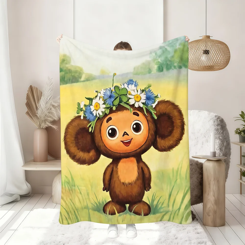 C-Cheburash-ka cartoon Blanket Soft Throw Blanket for Home Bedroom Bed Sofa Picnic Travel Office Rest Cover Blanket Gift
C-Cheburash-ka cartoon Blanket Soft Throw Blanket for Home Bedroom Bed Sofa Picnic Travel Office Rest Cover Blanket Gift