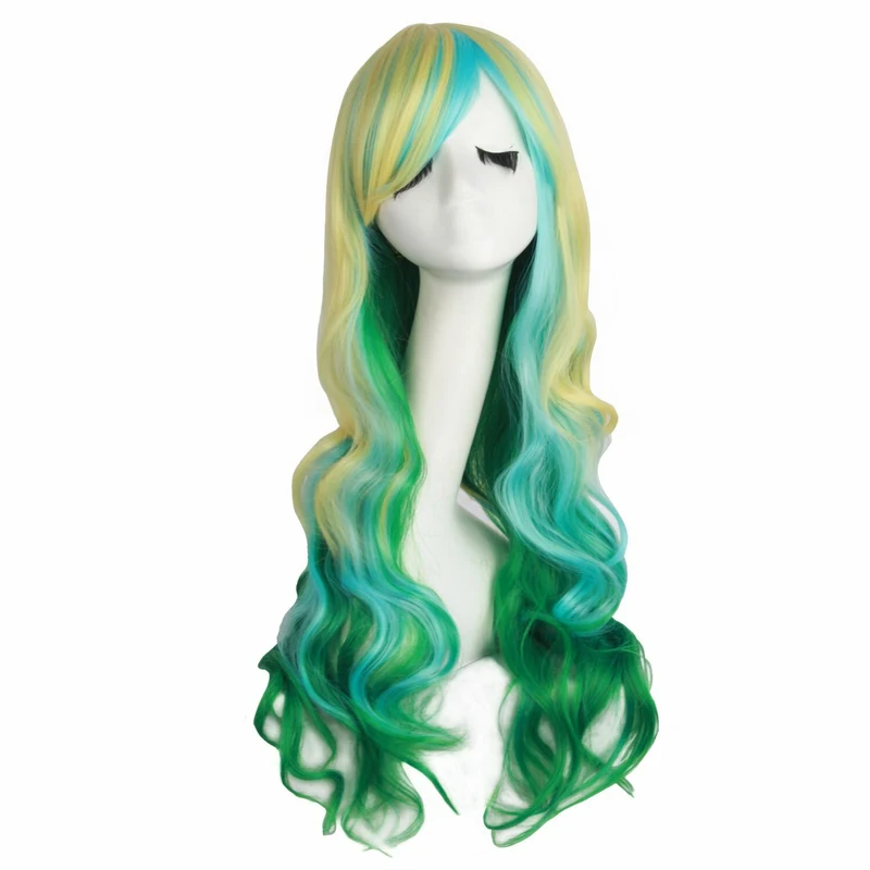 MapofBeauty 28" Wavy Multi-Color Lolita Costume Cosplay Wig Party Wig
MapofBeauty 28" Wavy Multi-Color Lolita Costume Cosplay Wig Party Wig