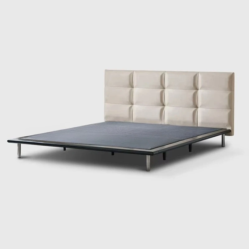 &c Modern Retro Cream Style Double Bed Cream-colored Frosted Fabric Wooden Small-Sized Suspended Bed for Master Bedroom Storage
&c Modern Retro Cream Style Double Bed Cream-colored Frosted Fabric Wooden Small-Sized Suspended Bed for Master Bedroom Storage