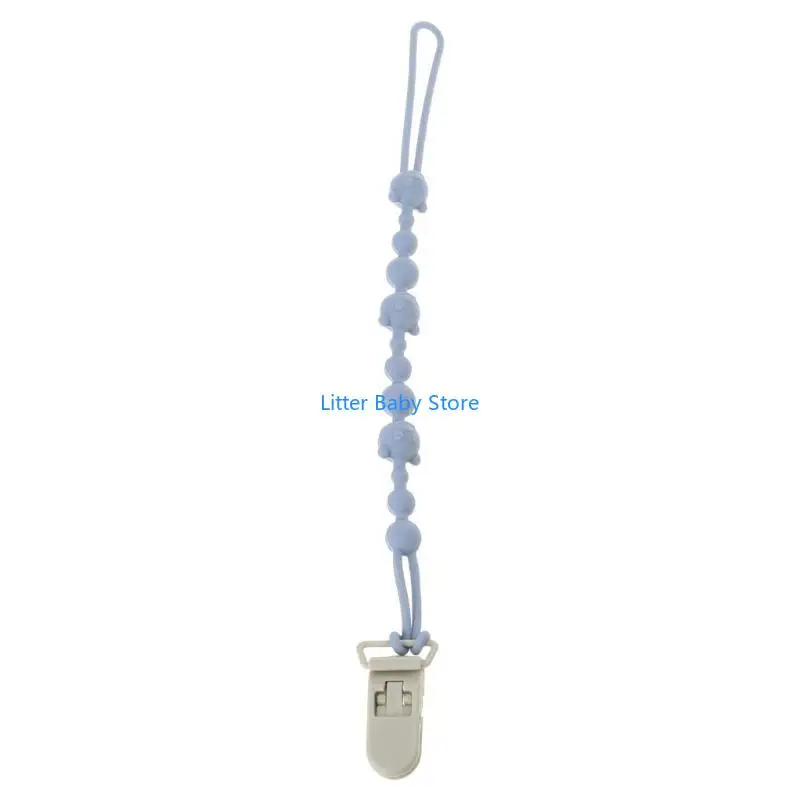 N80C Simple Silicone Baby Pacifier Chain Easy to Use Pacifier Clip Teething Toy Clip
N80C Simple Silicone Baby Pacifier Chain Easy to Use Pacifier Clip Teething Toy Clip