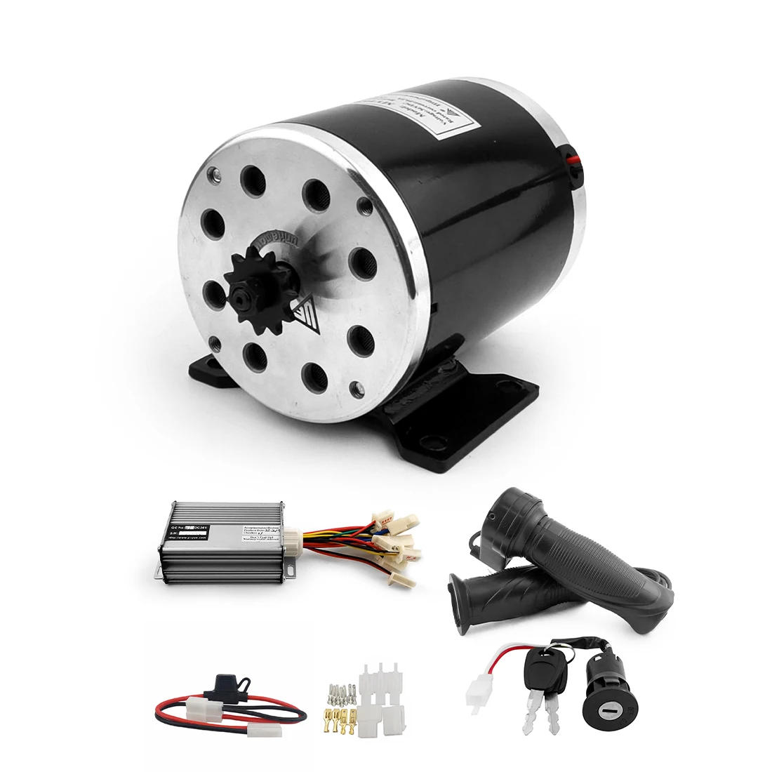 36V48V 750/800W UNITEMOTOR Brushed DC Motor Kit for E-Scooter, Trike & Go Kart
36V48V 750/800W UNITEMOTOR Brushed DC Motor Kit for E-Scooter, Trike & Go Kart
