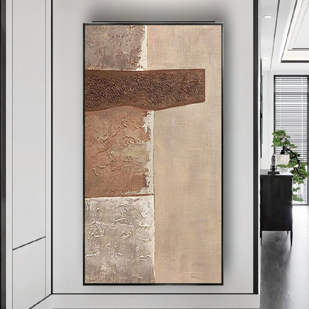 Large Salon Mural Modern Wall Art Picture For Home Decor Painting Canvas Oil Color Block Abstract Brown Orange Texture Drawing
Large Salon Mural Modern Wall Art Picture For Home Decor Painting Canvas Oil Color Block Abstract Brown Orange Texture Drawing