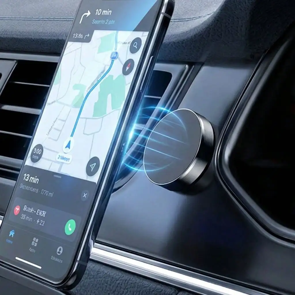 Mini Round Strong Magnetic Phone Holder, Universal For Kitchen/Office/Car, Super Magnetic Grip To Fix Phone & Keys, Non-Damaging To Surfaces, Reusable For Tabletop, Wall Mounting In All Scenarios
Mini Round Strong Magnetic Phone Holder, Universal For Kitchen/Office/Car, Super Magnetic Grip To Fix Phone & Keys, Non-Damaging To Surfaces, Reusable For Tabletop, Wall Mounting In All Scenarios